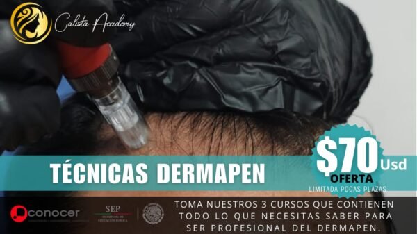 Curso Micro agujas Facial, Corporal, Capilar y Mesobotox