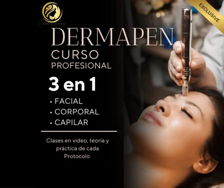 Curso Microagujas Facial, Corporal, Capilar