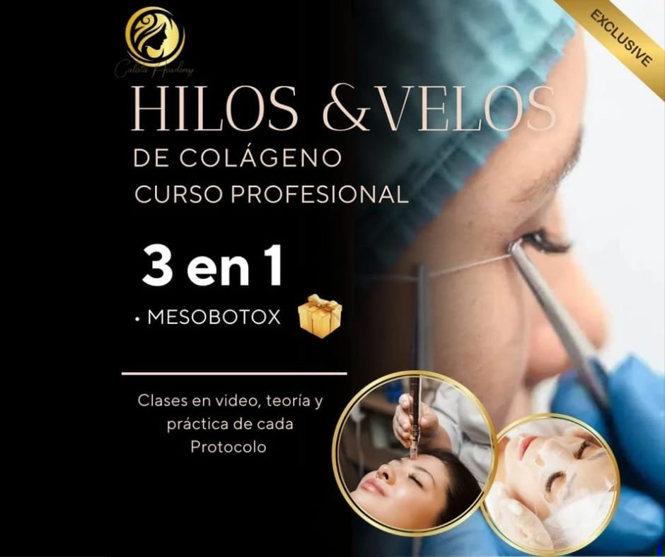 Velos e Hilos de Colágeno Mas Mesobotox
